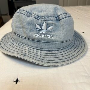 Adidas light blue Bucket Hat